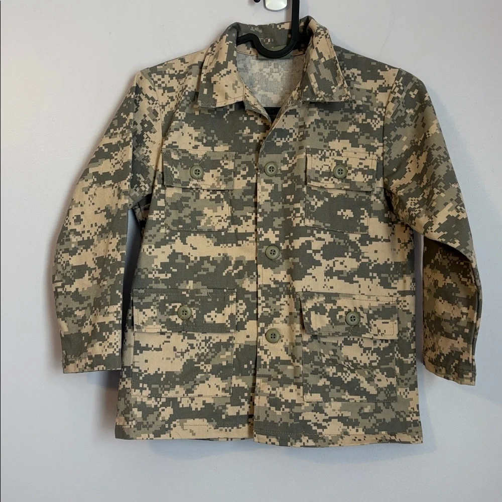 Rothco Jr. GI BDU Camo Button Shirt size M